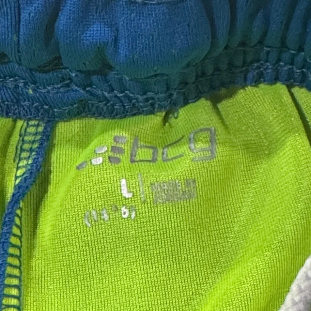 BCG Boys Bright Blue Mesh Athletic Shorts
